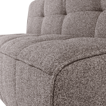 2-sits Soffa Cluster - Mellanbrun - Möbler - Fåtölj & stolar - Sittbänk - Bänk med ryggstöd