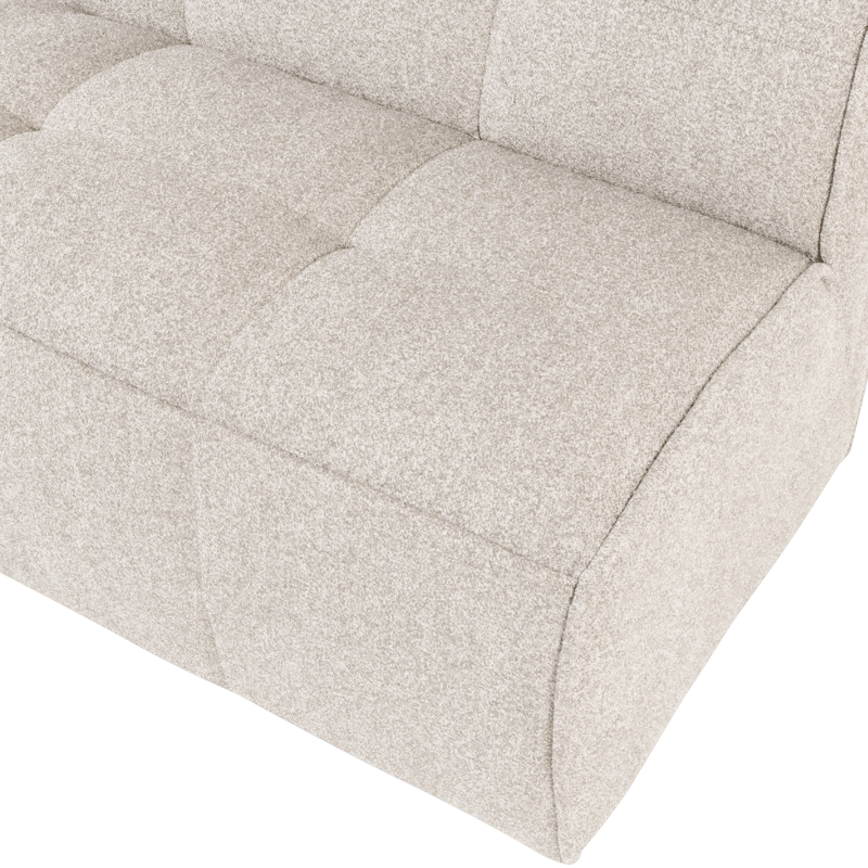 2-sits Soffa Cluster - Sand - Möbler - Fåtölj & stolar - Sittbänk - Bänk med ryggstöd
