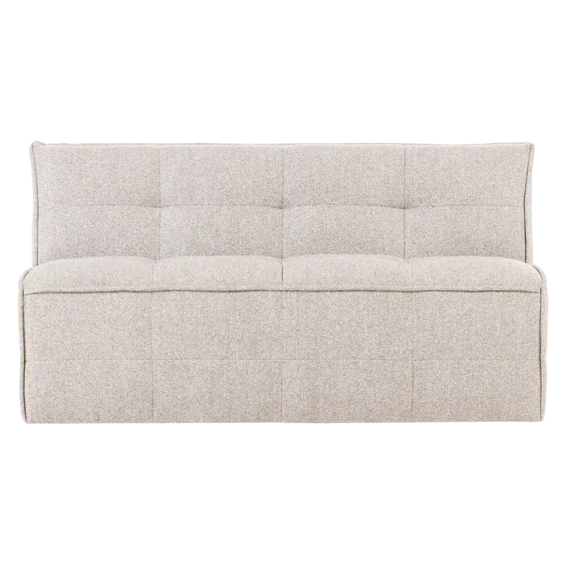 2-sits Soffa Cluster - Sand - Möbler - Fåtölj & stolar - Sittbänk - Bänk med ryggstöd