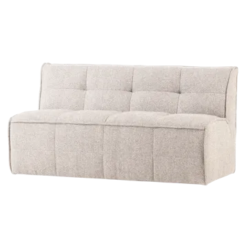 2-sits Soffa Cluster - Sand - Möbler - Fåtölj & stolar - Sittbänk - Bänk med ryggstöd