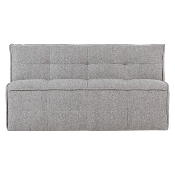 2-sits Soffa Cluster - Varmgrå - Möbler - Fåtölj & stolar - Sittbänk - Bänk med ryggstöd