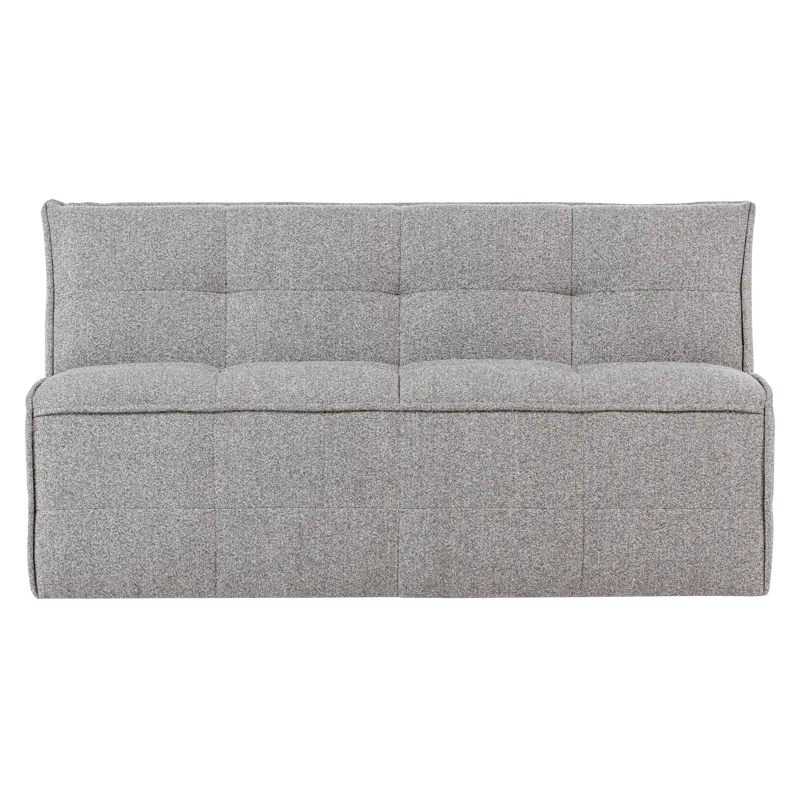 2-sits Soffa Cluster - Varmgrå - Möbler - Fåtölj & stolar - Sittbänk - Bänk med ryggstöd