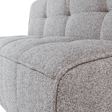 2-sits Soffa Cluster - Varmgrå - Möbler - Fåtölj & stolar - Sittbänk - Bänk med ryggstöd