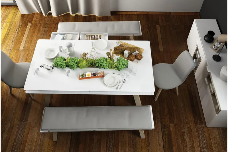 4You Bord Vit - VOX - Möbler - Fåtölj & stolar - Sittbänk