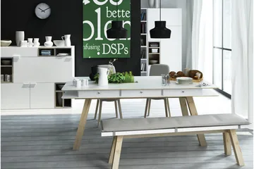 4You Bord Vit - VOX - Möbler - Fåtölj & stolar - Sittbänk