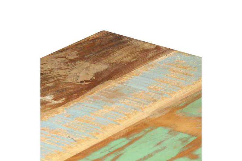 Bänk 110 cm massivt återvunnet trä - Flerfärgad - Sittbänk - Hallbänk