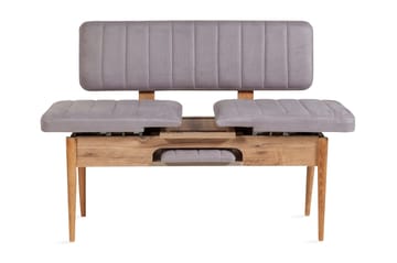 Bänk Orrest 85 cm - Trä|natur - Möbler - Fåtölj & stolar - Sittbänk - B�änk med ryggstöd