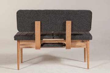 Idehult Bänk 85 cm - Trä/natur/Antracit - Möbler - Hallmöbler - Hallbänk
