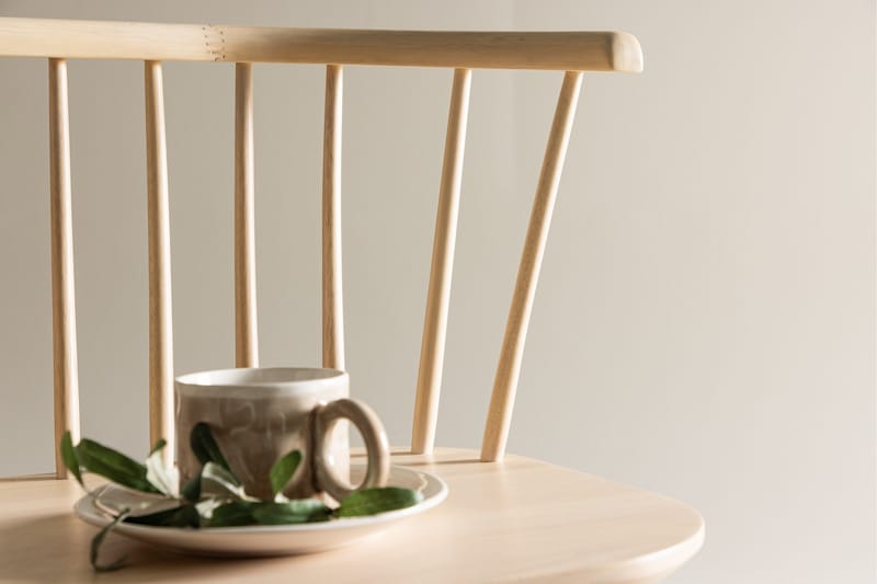 Sittbänk med ryggstöd Venture Home Bobby Sittbänk 120 cm Whitewash Whitewash - Möbler - Fåtölj & stolar - Sittbänk - Bänk med ryggstöd