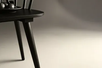 Soffbänk Bobby 120 cm i Trä - Svart - Möbler - Fåtölj & stolar - Sittbänk - Bänk med ryggstöd