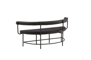 Stallhagen x Josefin Lustig Sittbänk 165 cm - Svart - Möbler - Fåtölj & stolar - Sittbänk - Bänk med ryggstöd