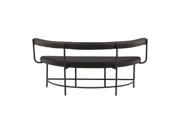 Stallhagen x Josefin Lustig Sittbänk 165 cm - Svart - Möbler - Fåtölj & stolar - Sittbänk - Bänk med ryggstöd