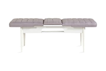 Bänk Orrest 51 cm - Vit - Möbler - Fåtölj & stolar - Sittbänk