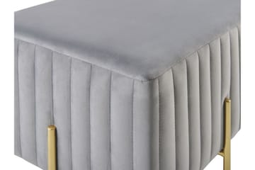 Bänk Talana - Grå - Möbler - Fåtölj & stolar - Sittbänk