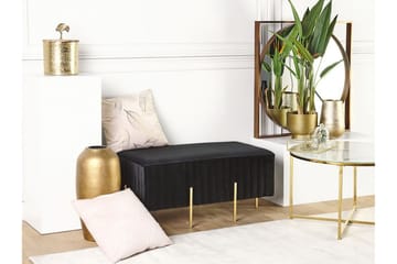 Bänk Talana - Svart - Möbler - Fåtölj & stolar - Sittbänk