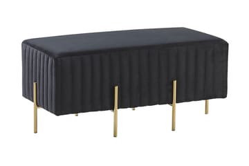 Bänk Talana - Svart - Möbler - Fåtölj & stolar - Sittbänk