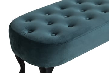 Bänk Thunia Sammet - Grön - Möbler - Fåtölj & stolar - Sittbänk