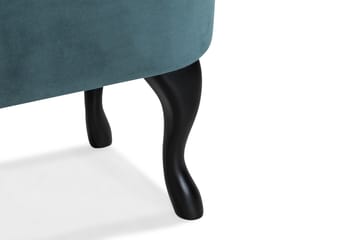 Bänk Thunia Sammet - Grön - Möbler - Fåtölj & stolar - Sittbänk