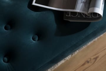 Bänk Thunia Sammet - Grön - Möbler - Fåtölj & stolar - Sittbänk