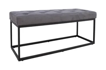 Brigite Bänk 100x35x47 cm Grå - Möbler - Fåtölj & stolar - Sittbänk