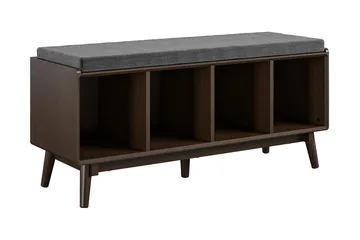 Brittany Sittbänk 118 cm Brun - Novogratz - Möbler - Fåtölj & stolar - Sittbänk