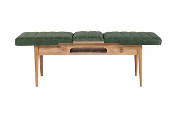 Corralez Bänk 51 cm - Trä/natur/Grön - Möbler - Fåtölj & stolar - Sittbänk