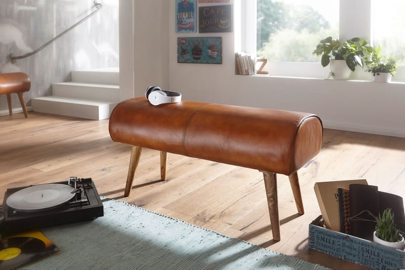 Ednesha Sittbänk - Brun - Möbler - Fåtölj & stolar - Sittbänk