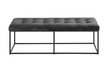 Ella Sittbänk 120 cm Rutig - Mörkgrå - Möbler - Fåtölj & stolar - Sittbänk