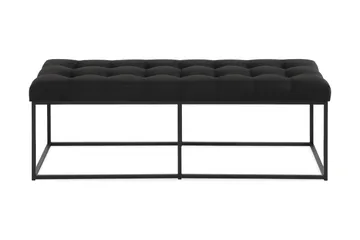 Ella Sittbänk 120 cm Rutig - Svart - Möbler - Fåtölj & stolar - Sittbänk