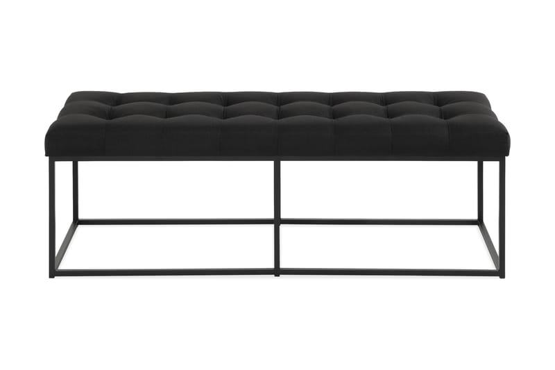 Ella Sittbänk 120 cm Rutig - Svart - Möbler - Fåtölj & stolar - Sittbänk