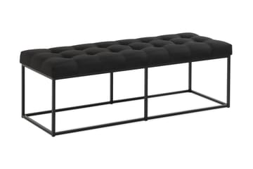 Ella Sittbänk 120 cm Rutig - Svart - Möbler - Fåtölj & stolar - Sittbänk