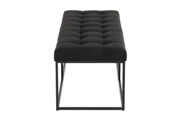 Ella Sittbänk 120 cm Rutig - Svart - Möbler - Fåtölj & stolar - Sittbänk