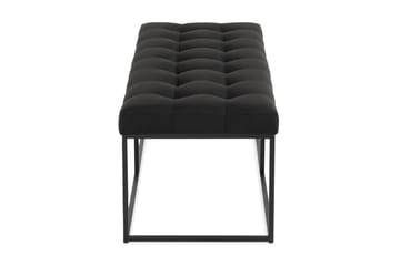 Ella Sittbänk 120 cm Rutig - Svart - Möbler - Fåtölj & stolar - Sittbänk