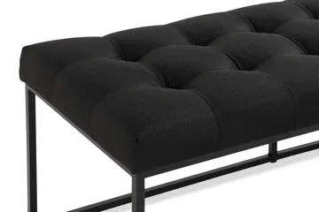 Ella Sittbänk 120 cm Rutig - Svart - Möbler - Fåtölj & stolar - Sittbänk
