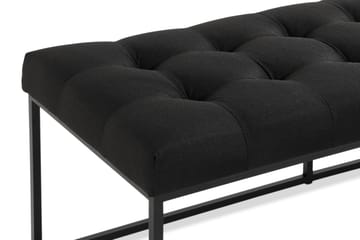 Ella Sittbänk 120 cm Rutig - Svart - Möbler - Fåtölj & stolar - Sittbänk