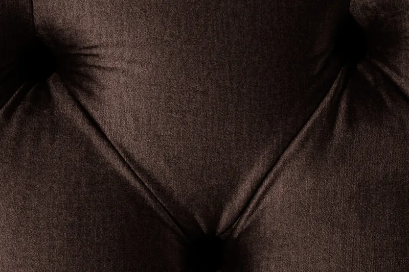 Ella Sittbänk 120cm Djuphäftad - Brun/Sammet - Möbler - Fåtölj & stolar - Sittbänk