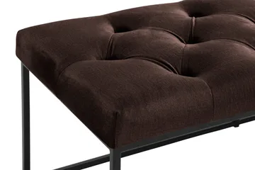 Ella Sittbänk 120cm Djuphäftad - Brun/Sammet - Möbler - Fåtölj & stolar - Sittbänk