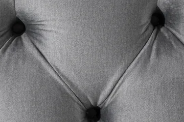 Ella Sittbänk 120cm Djuphäftad - Grå/Sammet - Möbler - Fåtölj & stolar - Sittbänk