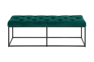Ella Sittbänk 120cm Djuphäftad - Grön/Sammet - Möbler - Fåtölj & stolar - Sittbänk