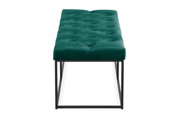 Ella Sittbänk 120cm Djuphäftad - Grön/Sammet - Möbler - Fåtölj & stolar - Sittbänk