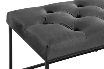 Ella Sittbänk 120cm Djuphäftad - Mörkgrå - Möbler - Fåtölj & stolar - Sittbänk