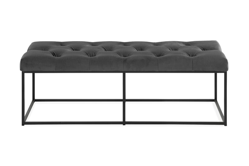 Ella Sittbänk 120cm Djuphäftad - Mörkgrå - Möbler - Fåtölj & stolar - Sittbänk