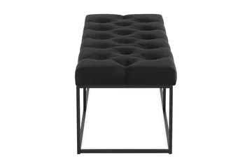 Ella Sittbänk 120cm Djuphäftad - Svart - Möbler - Fåtölj & stolar - Sittbänk