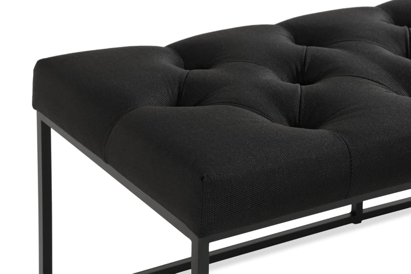 Ella Sittbänk 120cm Djuphäftad - Svart - Möbler - Fåtölj & stolar - Sittbänk