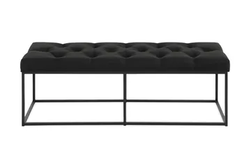 Ella Sittbänk 120cm Djuphäftad - Svart - Möbler - Fåtölj & stolar - Sittbänk