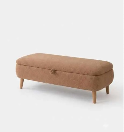 Elvaris Bänk 90x45x30 cm - Brun - Möbler - Fåtölj & stolar - Sittbänk