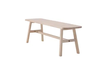 Hälsö Sittbänk 140 cm - Vit - Möbler - Fåtölj & stolar - Sittbänk