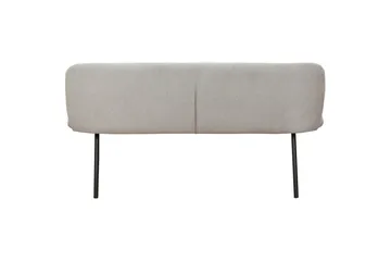 Matbänk Casey Antracit - Antracit - Möbler - Fåtölj & stolar - Sittbänk - Bänk med ryggstöd