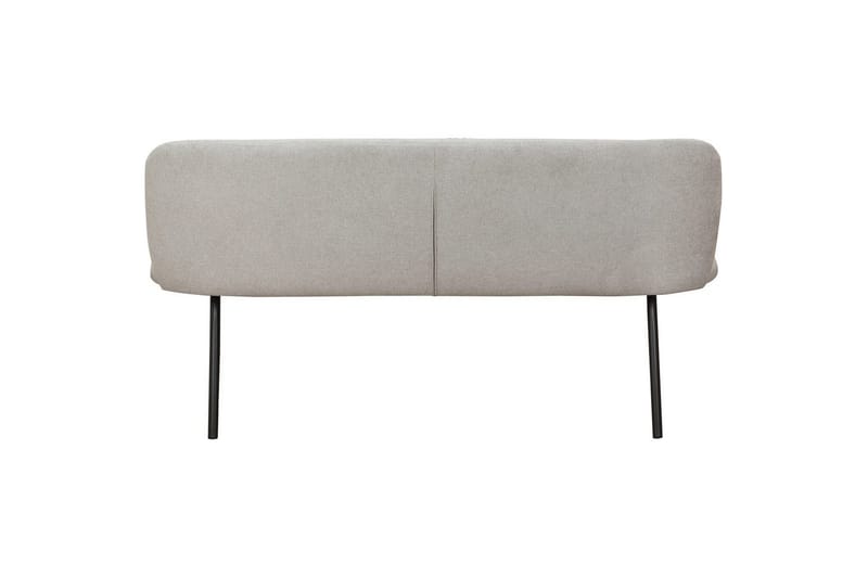 Matbänk Casey Antracit - Antracit - Möbler - Fåtölj & stolar - Sittbänk - Bänk med ryggstöd
