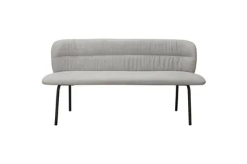 Matbänk Casey Antracit - Antracit - Möbler - Fåtölj & stolar - Sittbänk - Bänk med ryggstöd